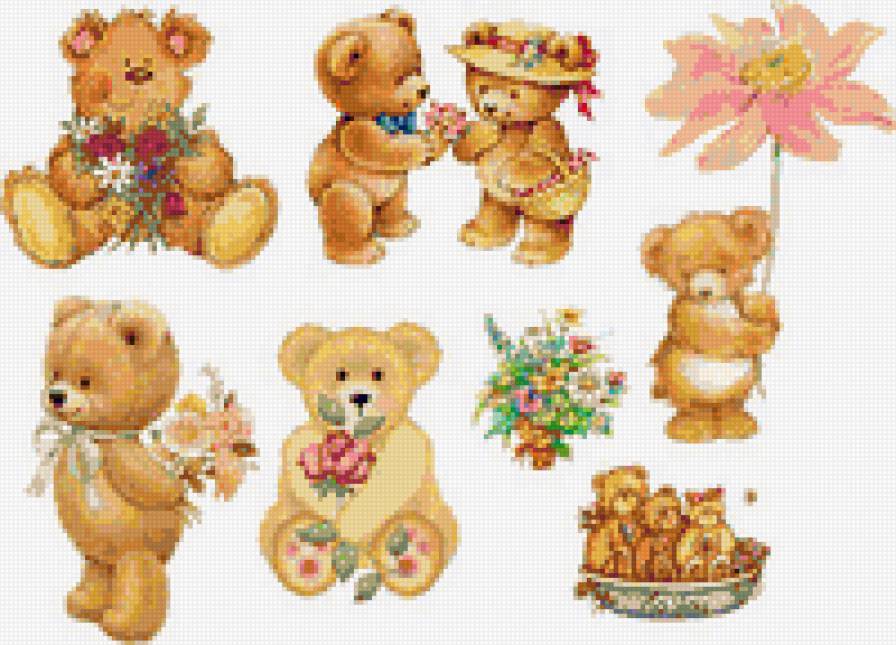 мишки - предпросмотр