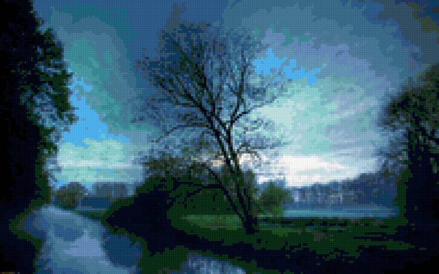 Сумерки - природа - предпросмотр