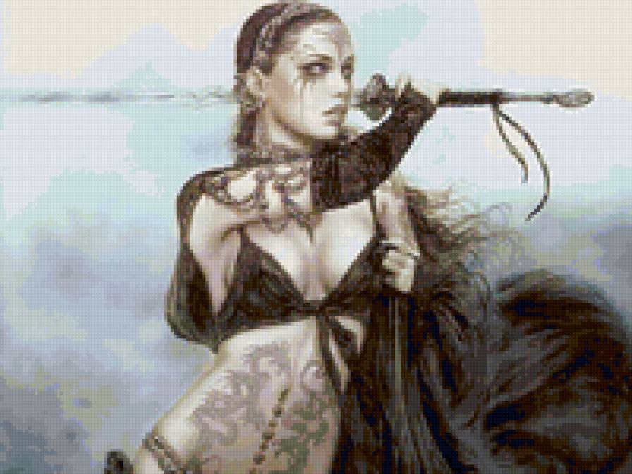 амазонка - воин, девушка - предпросмотр