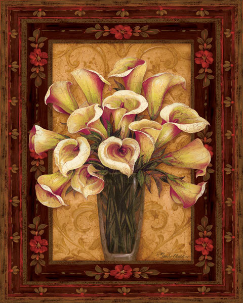 Каллы - живопись, цветы, декор - оригинал