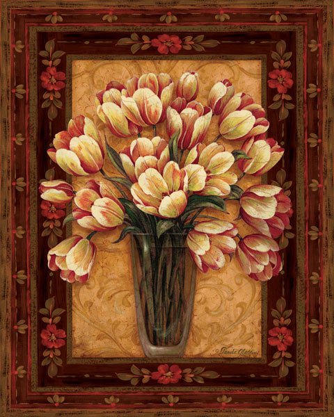 Тюльпаны - живопись, декор, цветы - оригинал