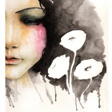 Схема вышивки «печаль»