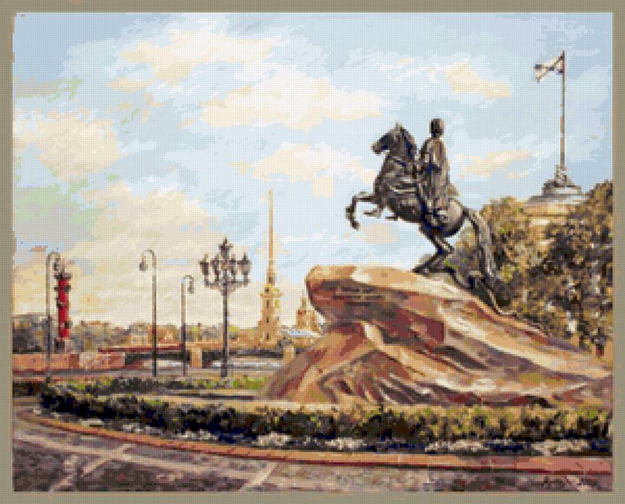 Серия "Городской пейзаж" - пейзаж, парк, город - предпросмотр