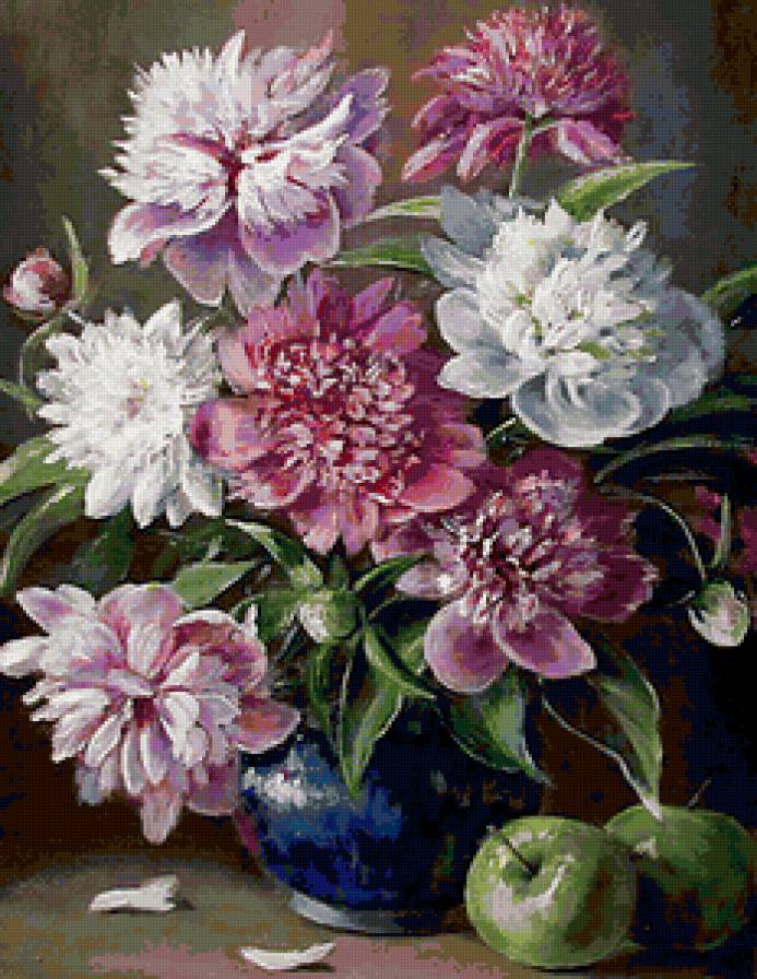 Пионы - предпросмотр