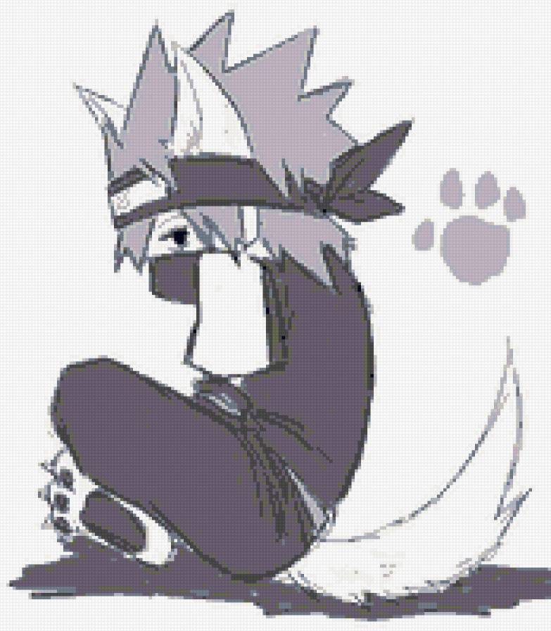 какаши-кот - предпросмотр