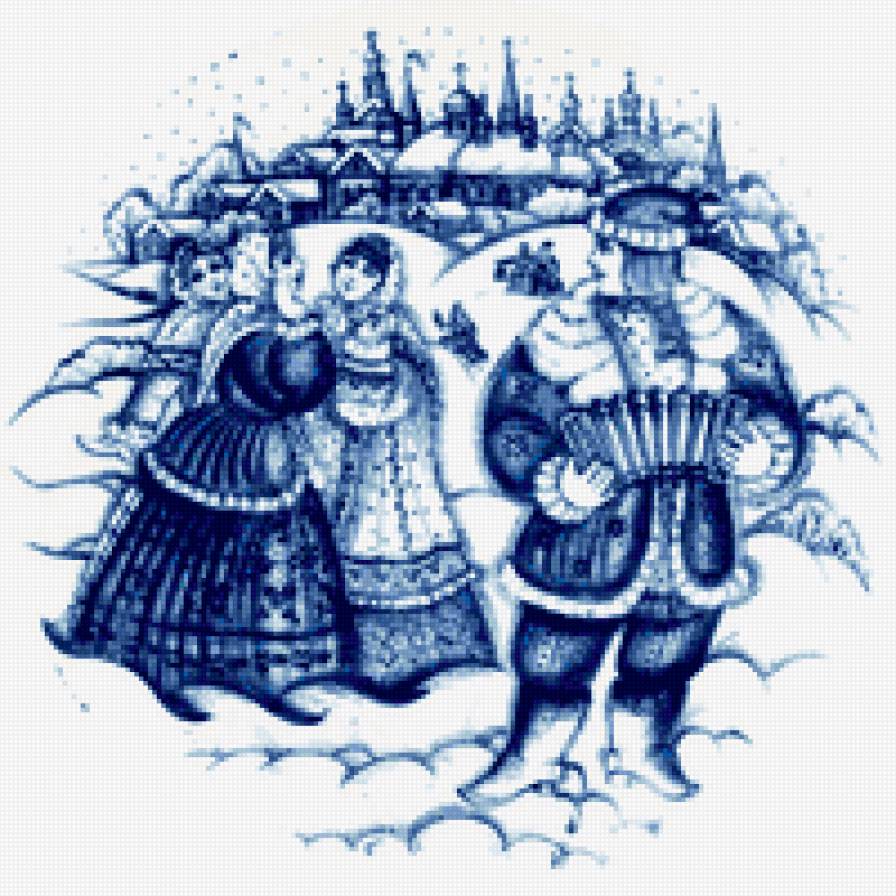 гжель - гжель - предпросмотр