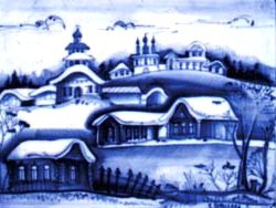 гжель - гжель - оригинал