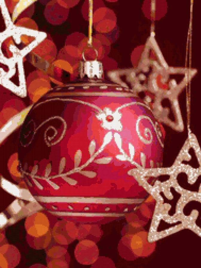 №160052 - новый год, игрушки, зима - предпросмотр