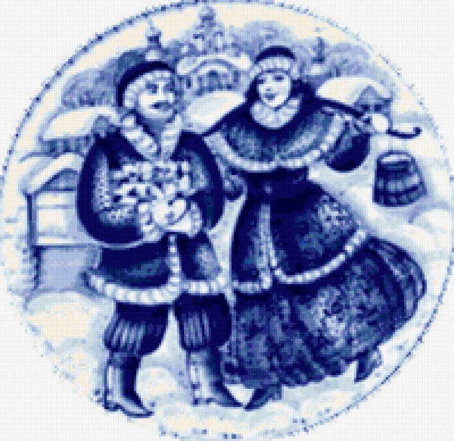 ноябрь - гжель - предпросмотр