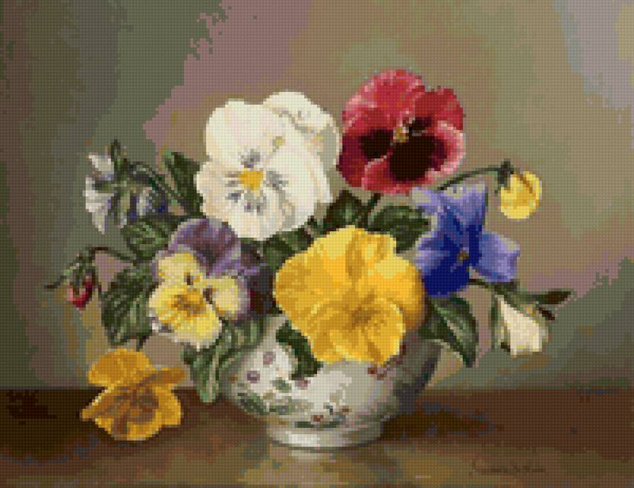 анютины глазки - предпросмотр