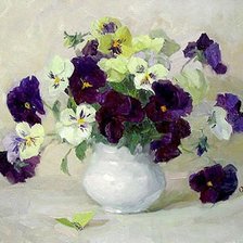 Схема вышивки «цветы»