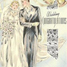 Оригинал схемы вышивки «Свадьба» (№160323)