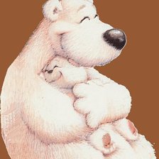 Схема вышивки «мишки»