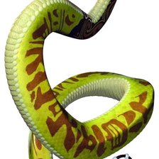 Оригинал схемы вышивки «Змея» (№160412)
