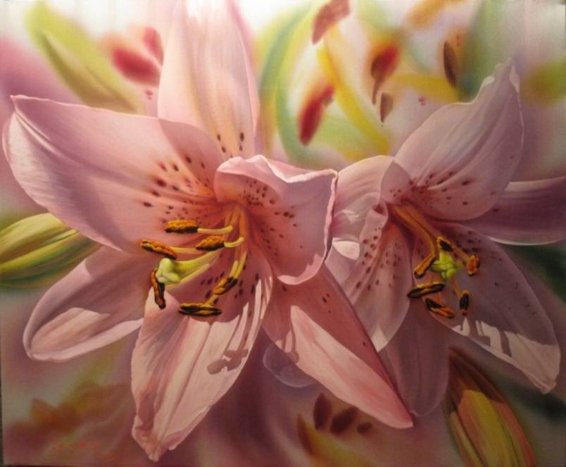 нежность королевской лилии - цветы - оригинал