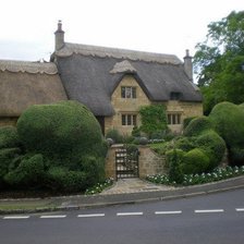 Схема вышивки «Серия "Домики Англии"»