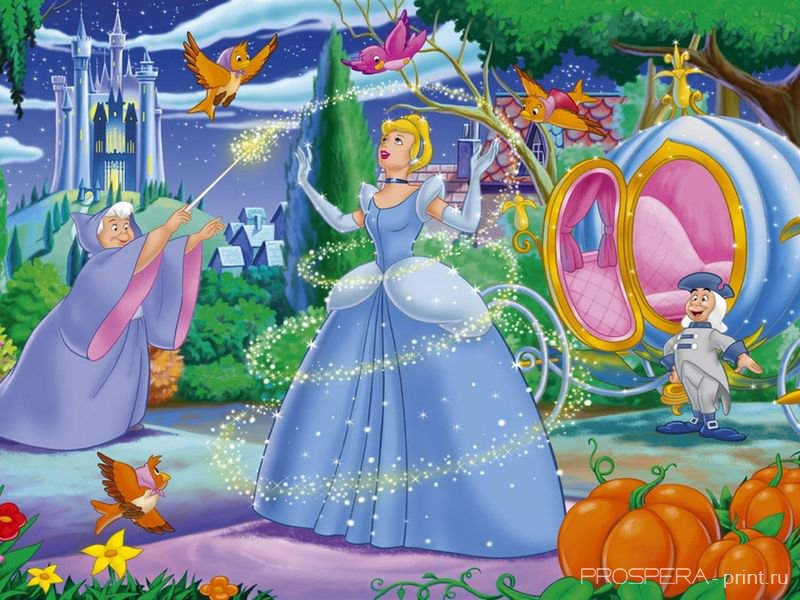 Золушка - мультик, дисне - оригинал