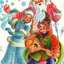 Схема вышивки «Открытка»