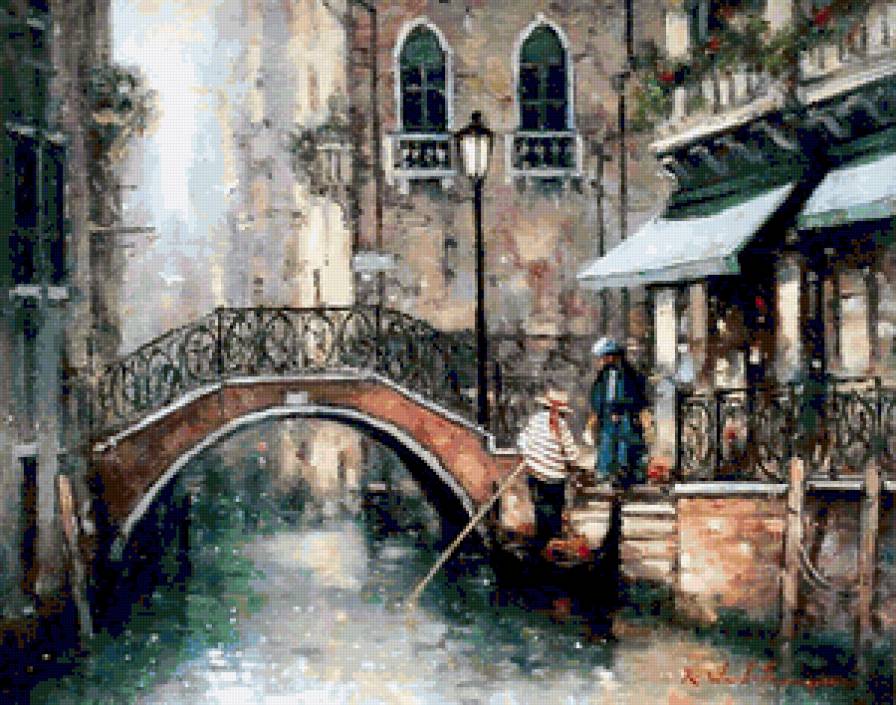 Венеция - италия, городской пейзаж, венеция - предпросмотр