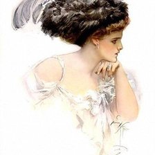 Схема вышивки «Серия "Портрет"»