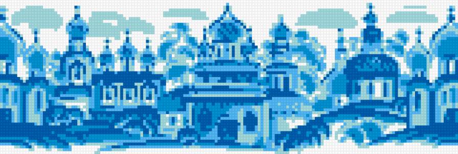 Гжель Церкви - предпросмотр