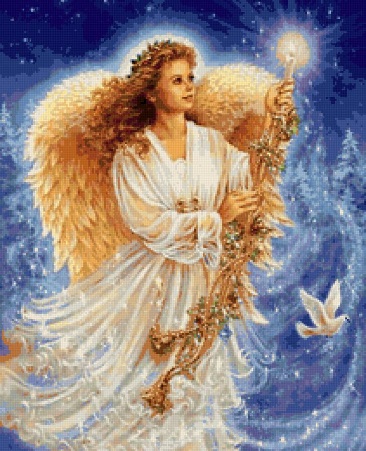 Рождественский ангел - ангел, рождество - предпросмотр
