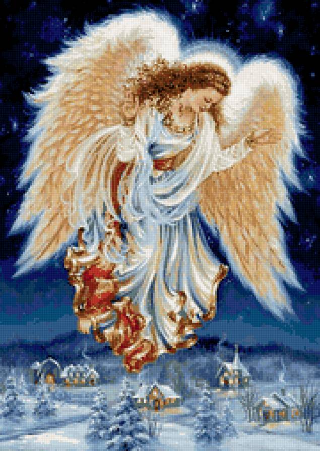 Рождественский ангел - рождество, ангел - предпросмотр