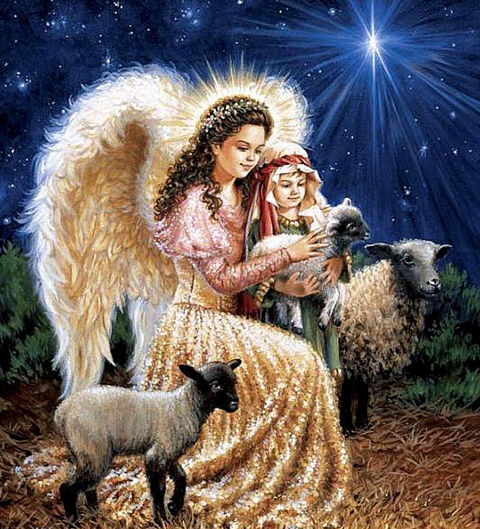 Рождественский ангел - ангел, рождество - оригинал