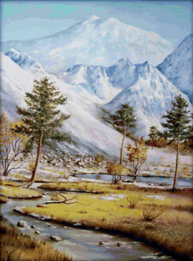 Пейзаж, горы - горы, пейзаж - предпросмотр