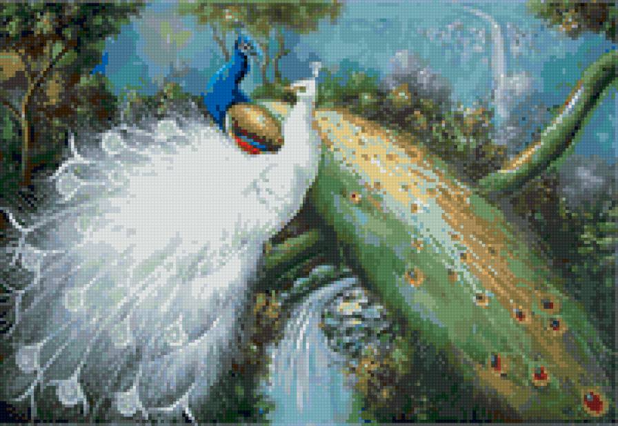 павлины - предпросмотр