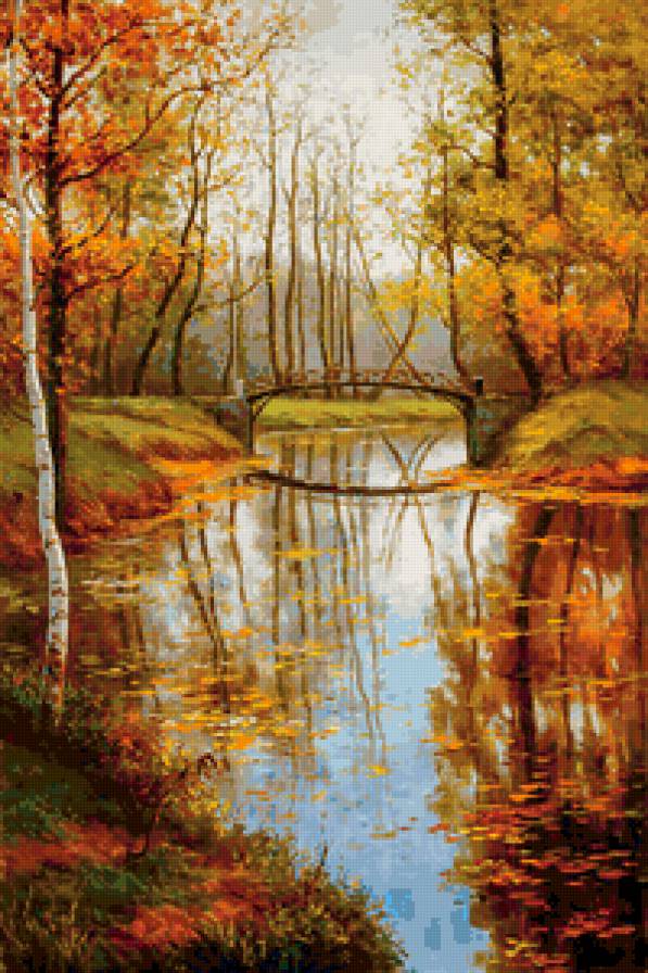 мостик - природа - предпросмотр