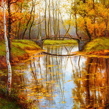 Схема вышивки «мостик»