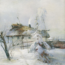 Схема вышивки «Зима, 1873»