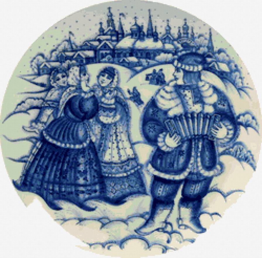 гжель - гжель - предпросмотр