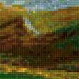 Предпросмотр схемы вышивки «горный пейзаж» (№163971)