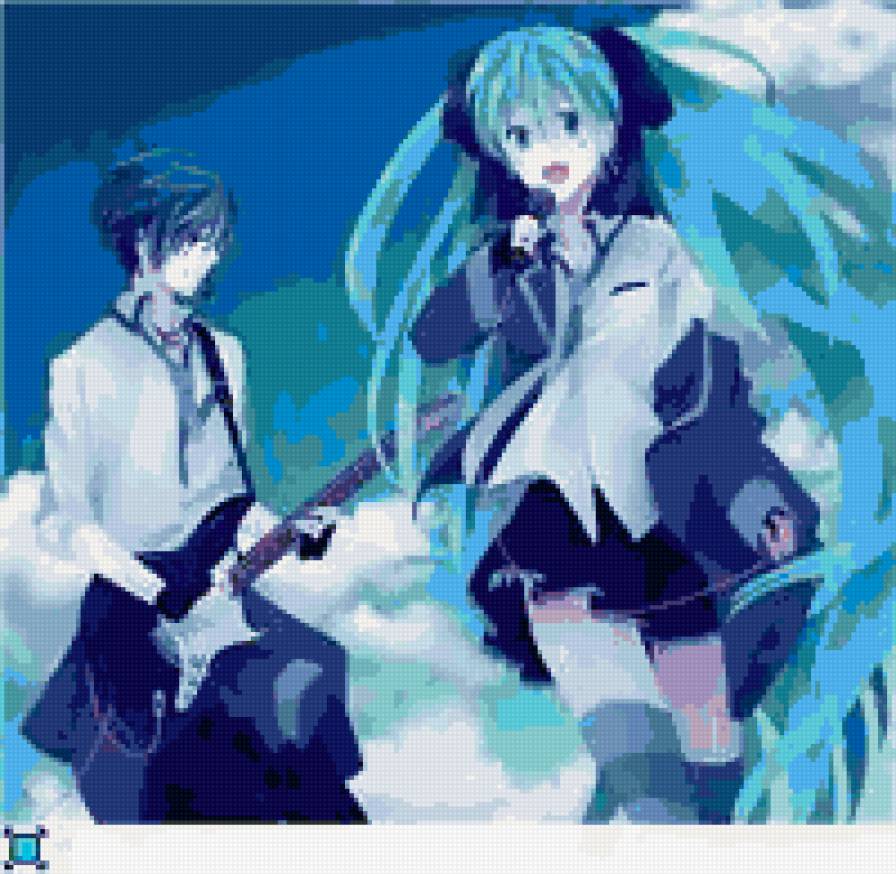 мику и кайто - предпросмотр