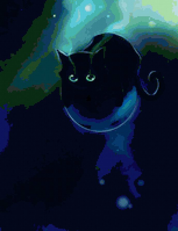Картинка из сери "BLACK  KAT" - животные, черный, кошка, юмор, кот, картинка - предпросмотр