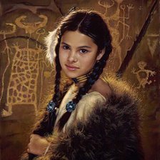 Схема вышивки «Скво»