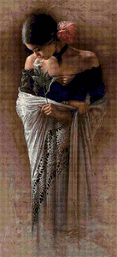 Серия "В испанском стиле" - девушка - предпросмотр