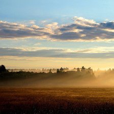 Схема вышивки «рассвет»