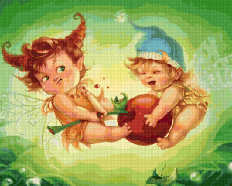 Жадины - детская, дети, гном - предпросмотр