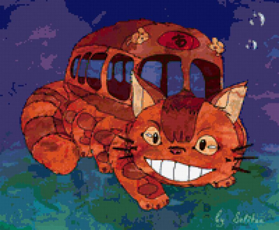 Котобус - аниме, детям - предпросмотр