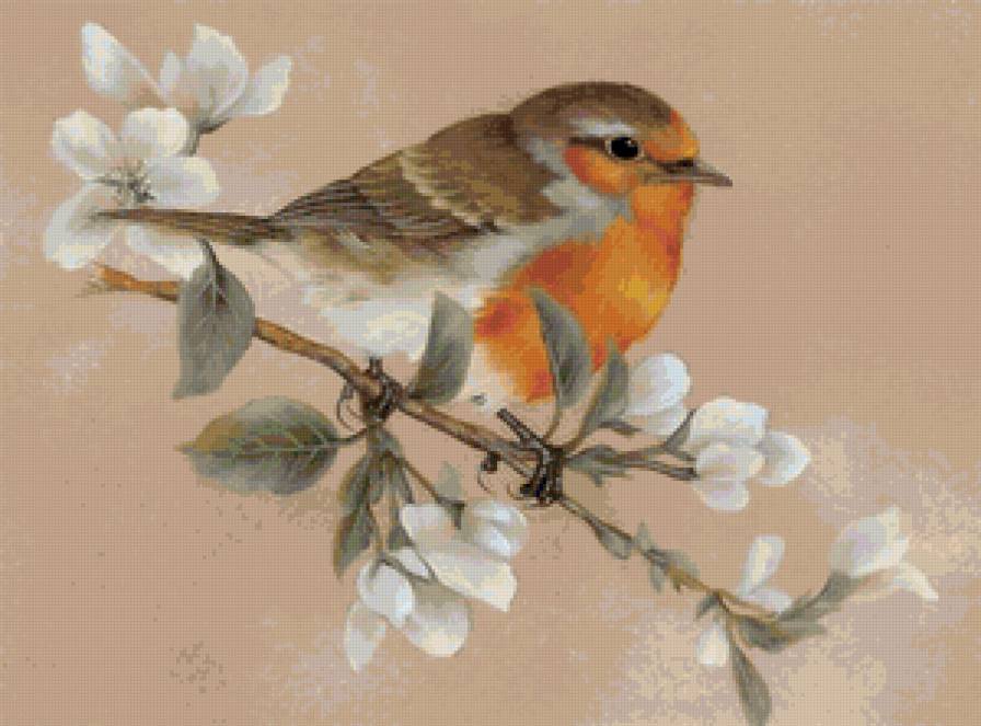 №165390 - птицы, пейзаж, животные - предпросмотр