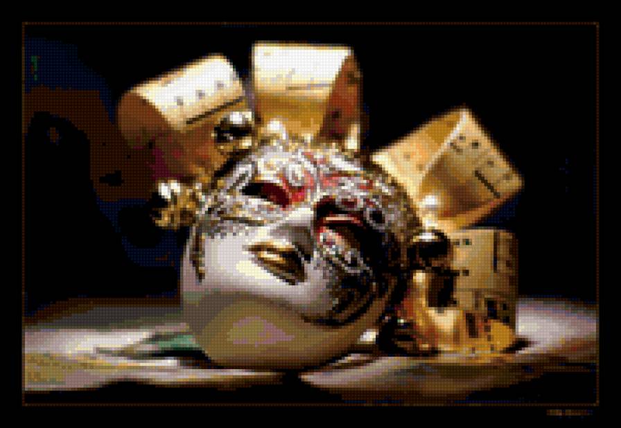 Маска - карнавал, маска - предпросмотр