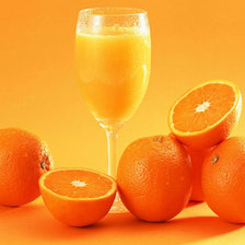 Схема вышивки «Апельсиновый коктейль»