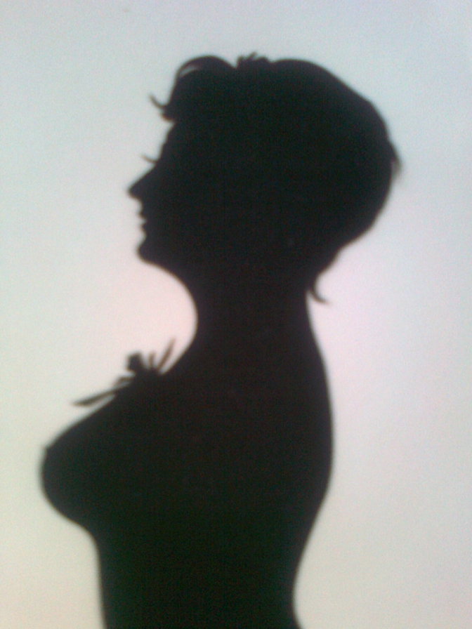 профиль - женщина красота фигуры - оригинал