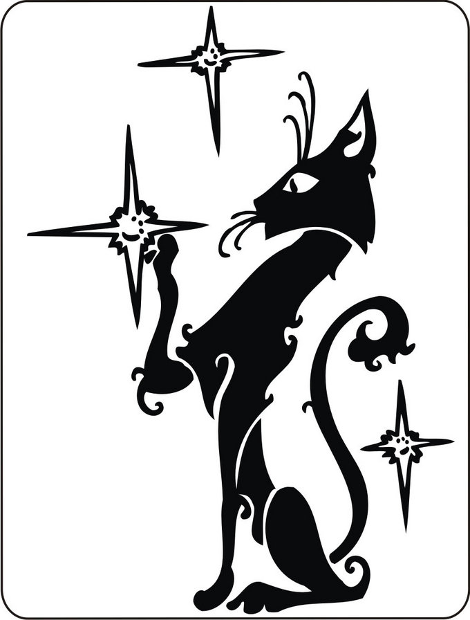 Черная кошка - оригинал