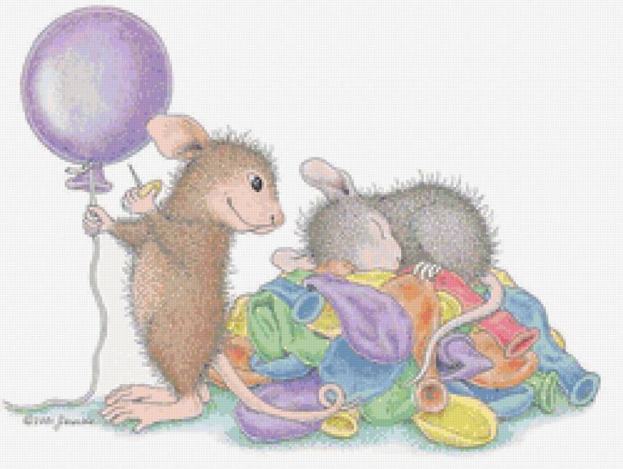 Мышата - животные, мышки - предпросмотр