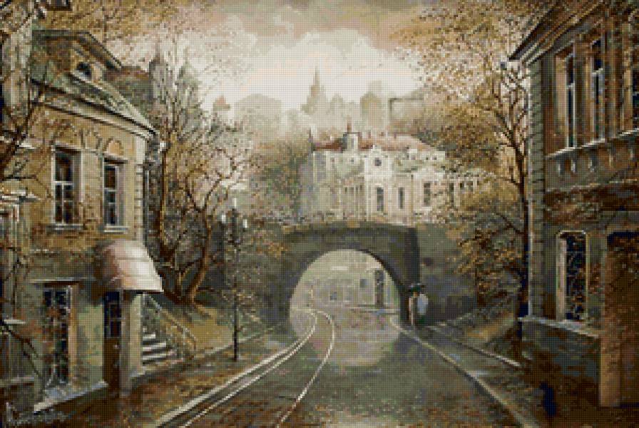 городской пейзаж - улочки, город - предпросмотр