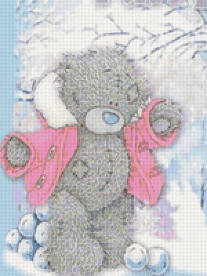 Мишка тедди в курточке - мишка тедди, мишки, медведь - предпросмотр